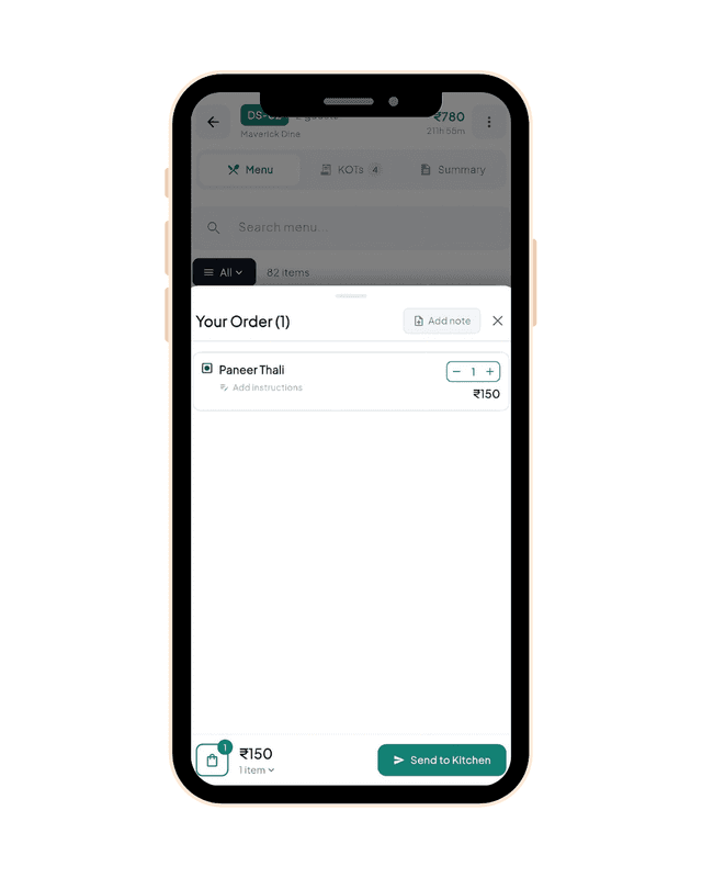 Captain App - Restaurant Captain App Software | Maverick Dine ...