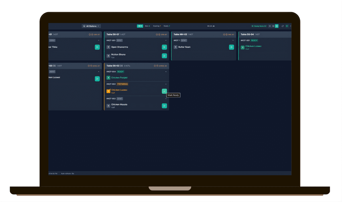 One-Touch Status Updates